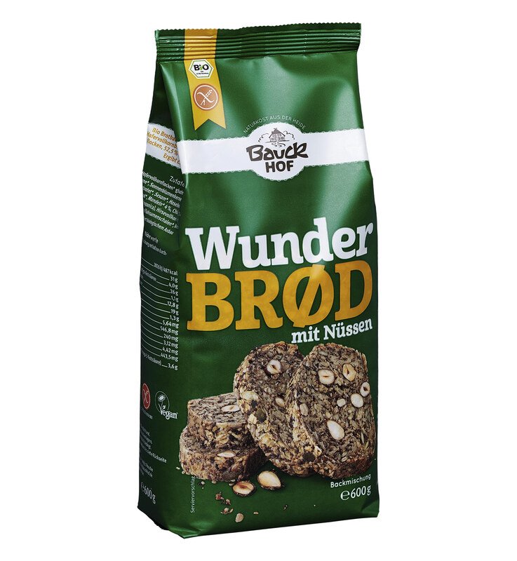Mélange de boulangerie Wunderbrød Bio 600g