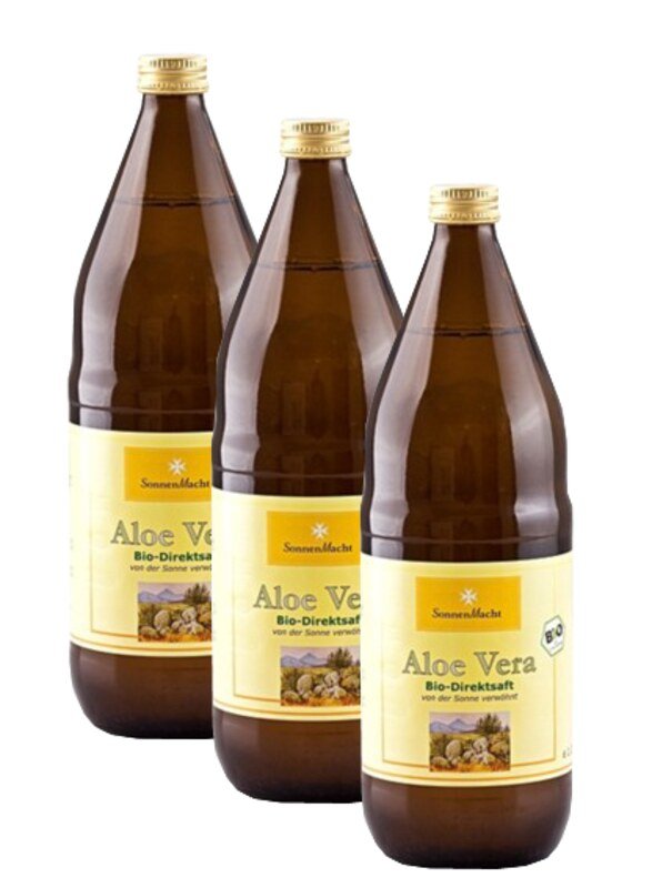 Jus d'Aloe-vera, pur, 3 x 1 litre  recommandé par Andreas Moritz