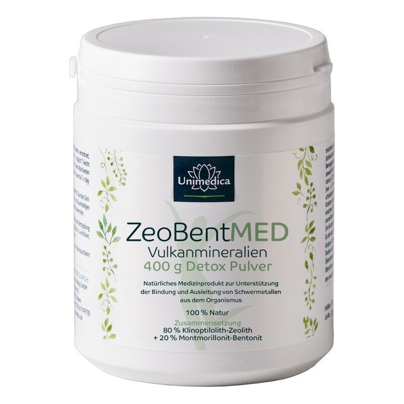 ZeoBent MED Poudre détox - 400 g - par Unimedica