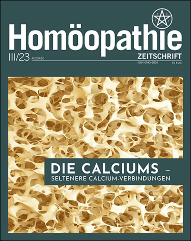 Homöopathie Zeitschrift 2023/3