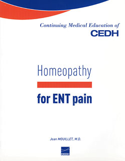 Homeopathy for ENT pain