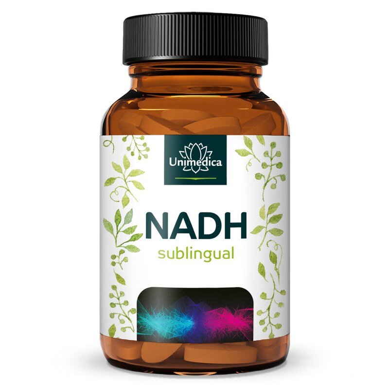NADH sublingual - 20 mg - 60 comprimés - par Unimedica