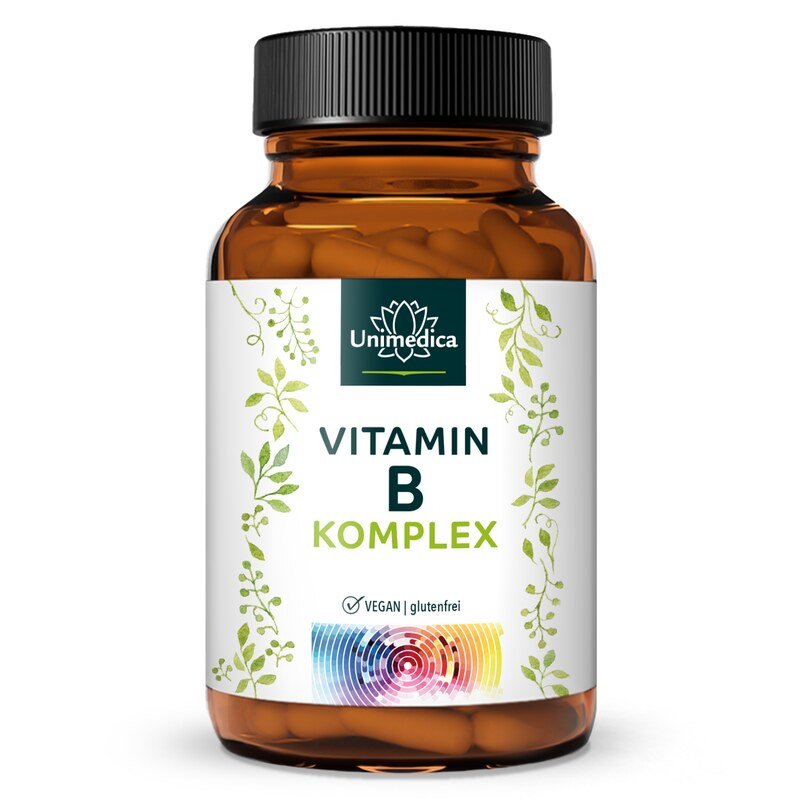 Complexe de vitamines B  hautement dosé - 180 gélules - par Unimedica