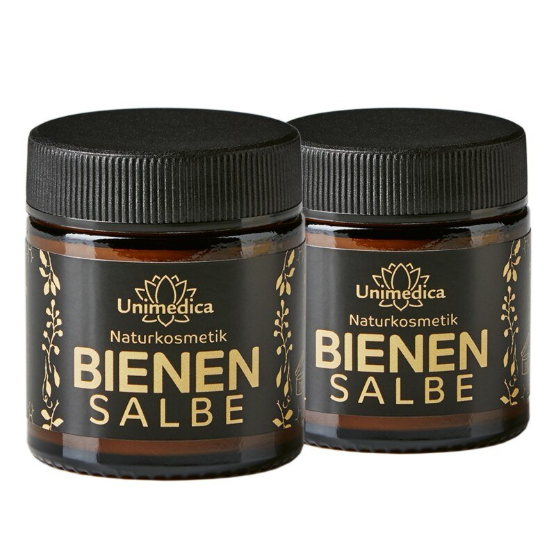 Lot de 2: Onguent d'abeille - 2 x 30 ml  à la cire d'abeille et la propolis - par Unimedica