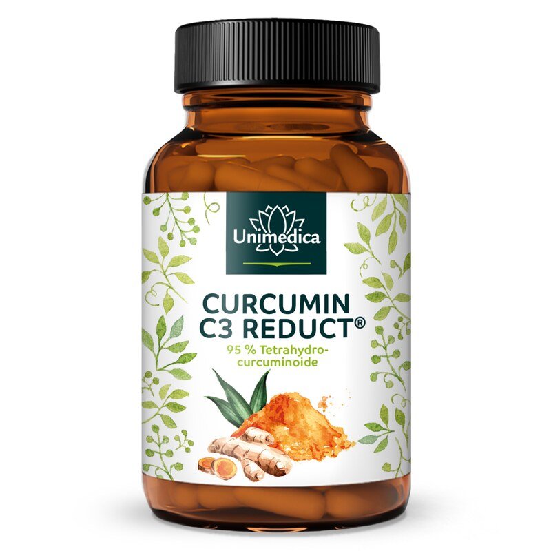 Curcumine C3 Reduct® - 140 mg de curcuminoïdes purs par dose journalière (1 gélule) - 120 gélules - par Unimedica
