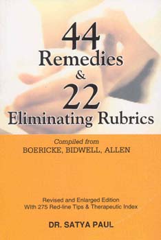 44 Remedies and  22 Eliminating Rubrics