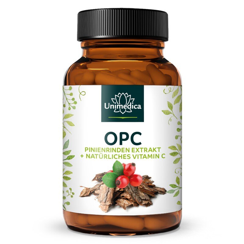 Extrait d'écorce de pin OPC - 500 mg - 120 gélules - Unimedica