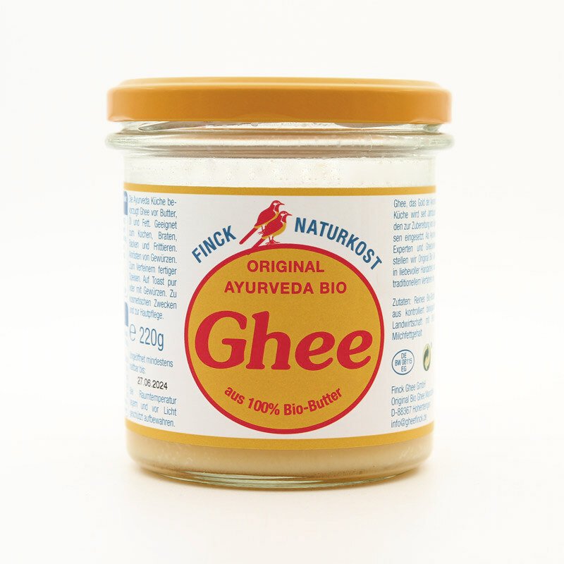 Ghee Bio  Beurre clarifié ayurvédique 220 g