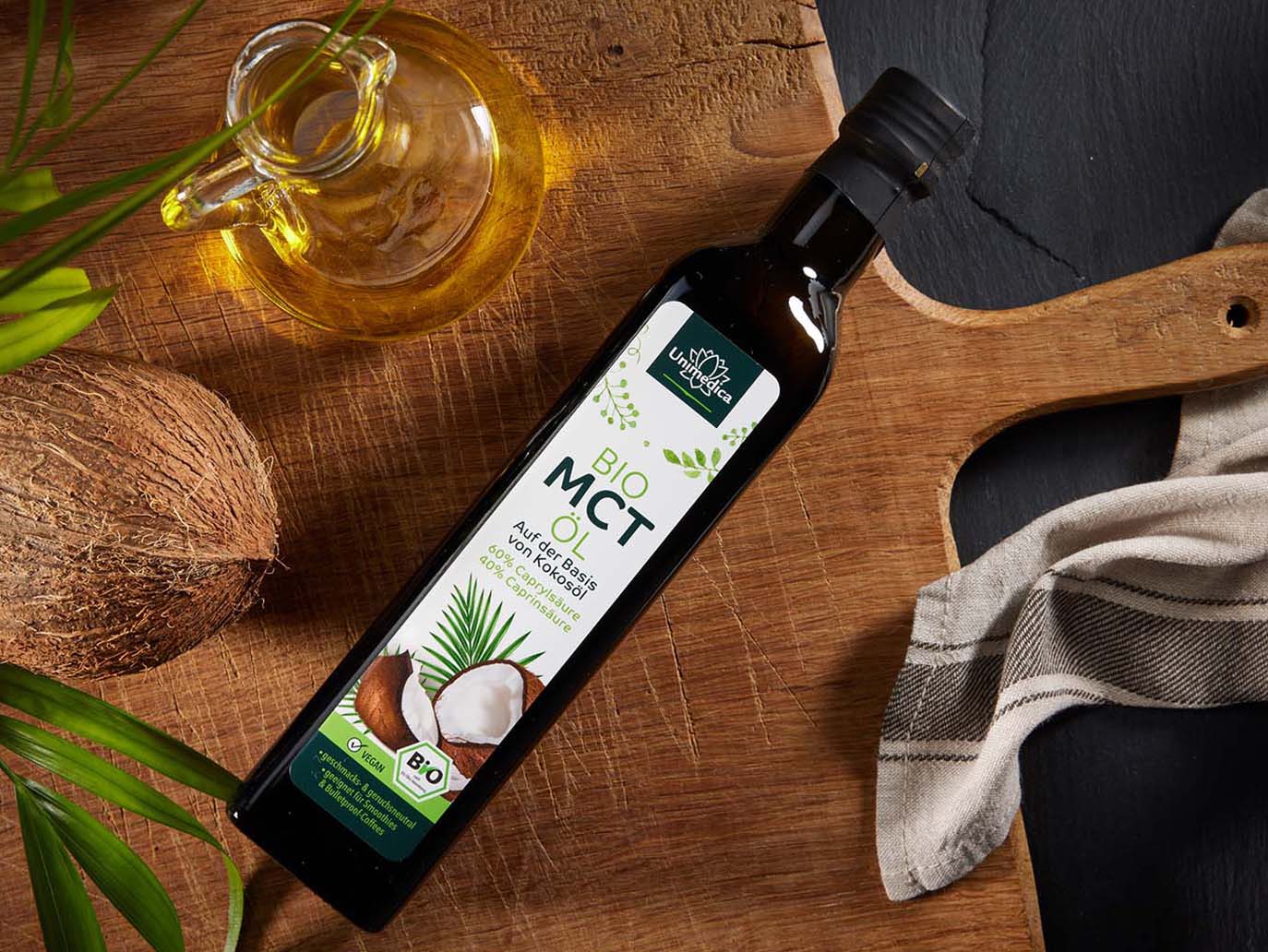 Huile MCT bio - C8 + C10 - 500 ml - d'Unimedica