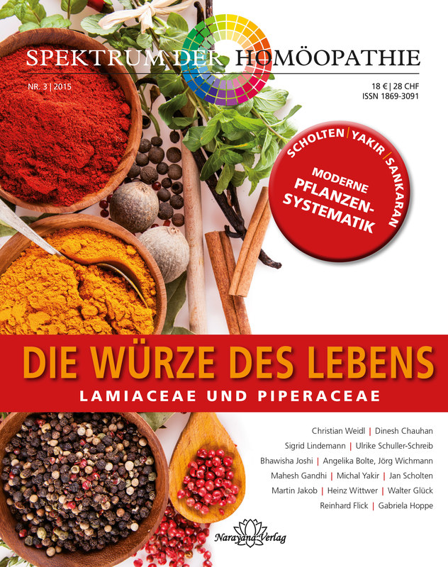 Spektrum der Homöopathie 2015-3, Die Würze des Lebens - Lamiaceae und Piperaceae - Restposten